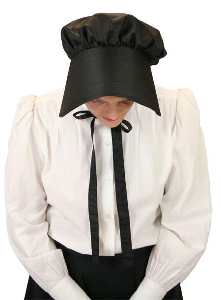 Clarissa Bonnet - Black Satin