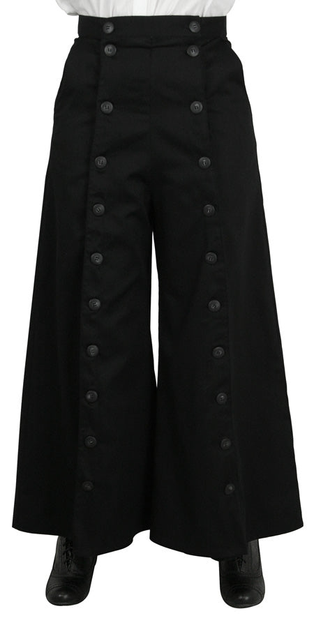Classic Convertible Riding Skirt - Black