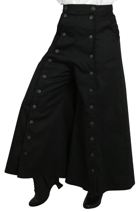 Classic Convertible Riding Skirt - Black