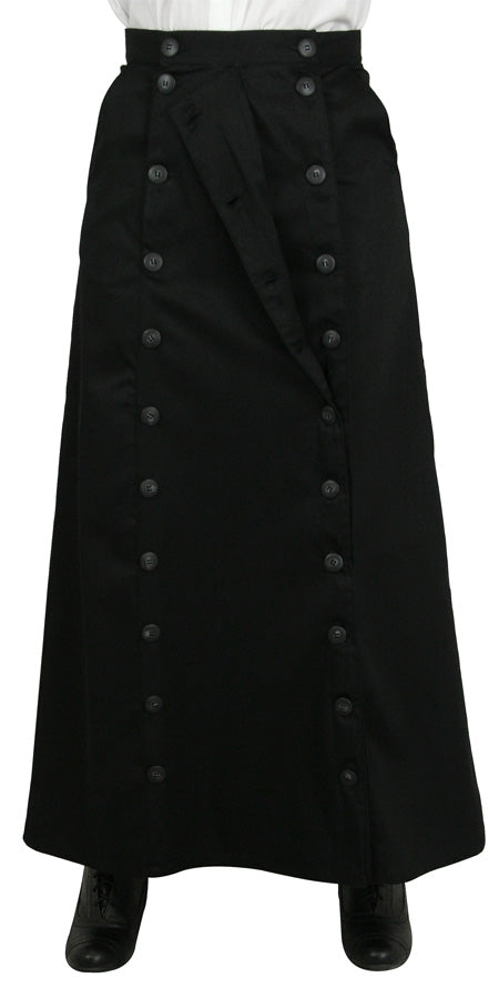 Classic Convertible Riding Skirt - Black