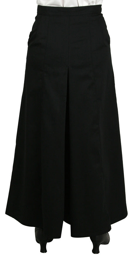 Classic Convertible Riding Skirt - Black