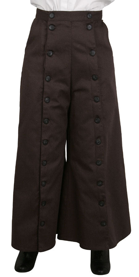 Classic Convertible Riding Skirt - Walnut