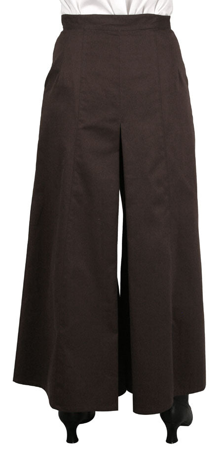 Classic Convertible Riding Skirt - Walnut