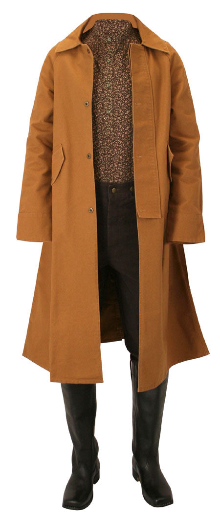Classic Canvas Duster - Brown