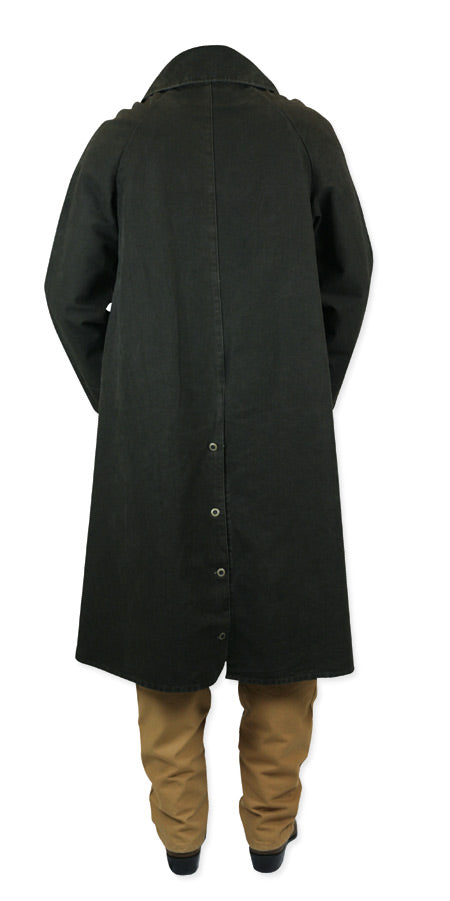 Classic Canvas Duster - Walnut