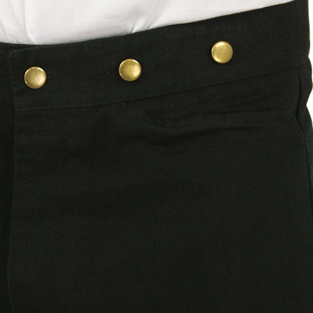 Classic Canvas Trousers - Black