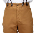 Classic Canvas Trousers - Brown