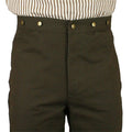 Classic Canvas Trousers - Walnut