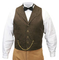 Classic Canvas Work Vest - Walnut