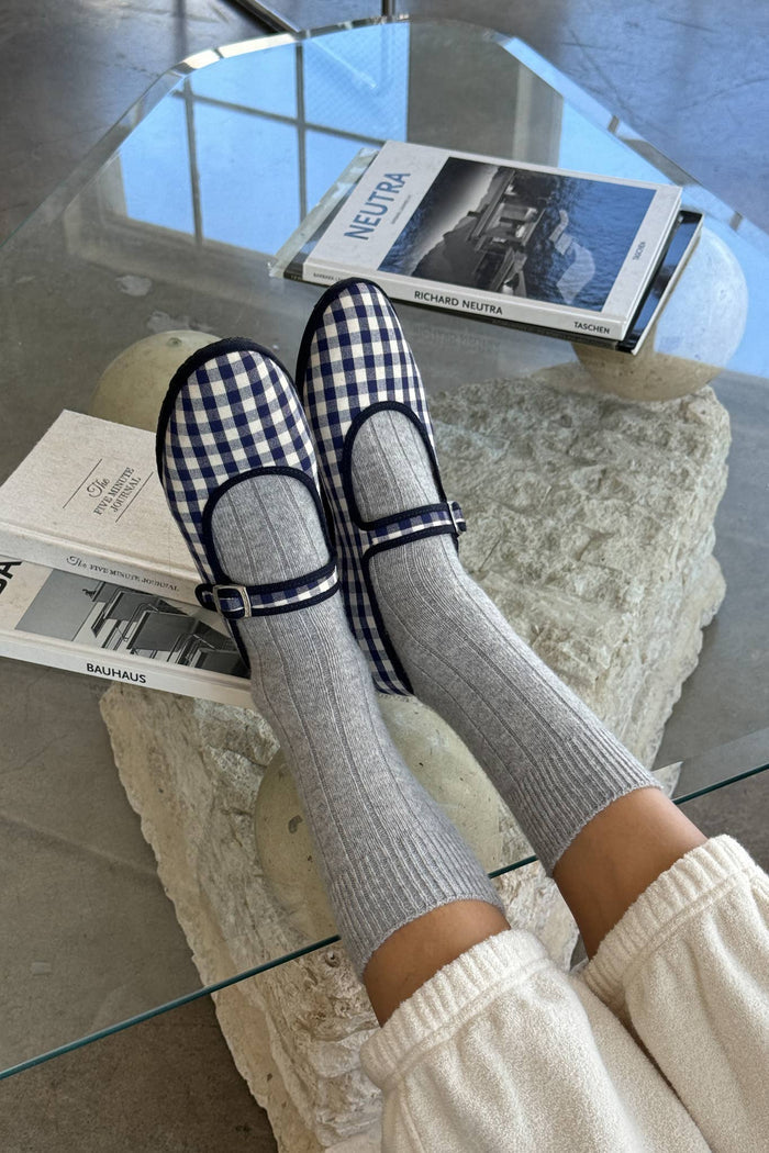 Classic Cashmere Socks - Poppy Red