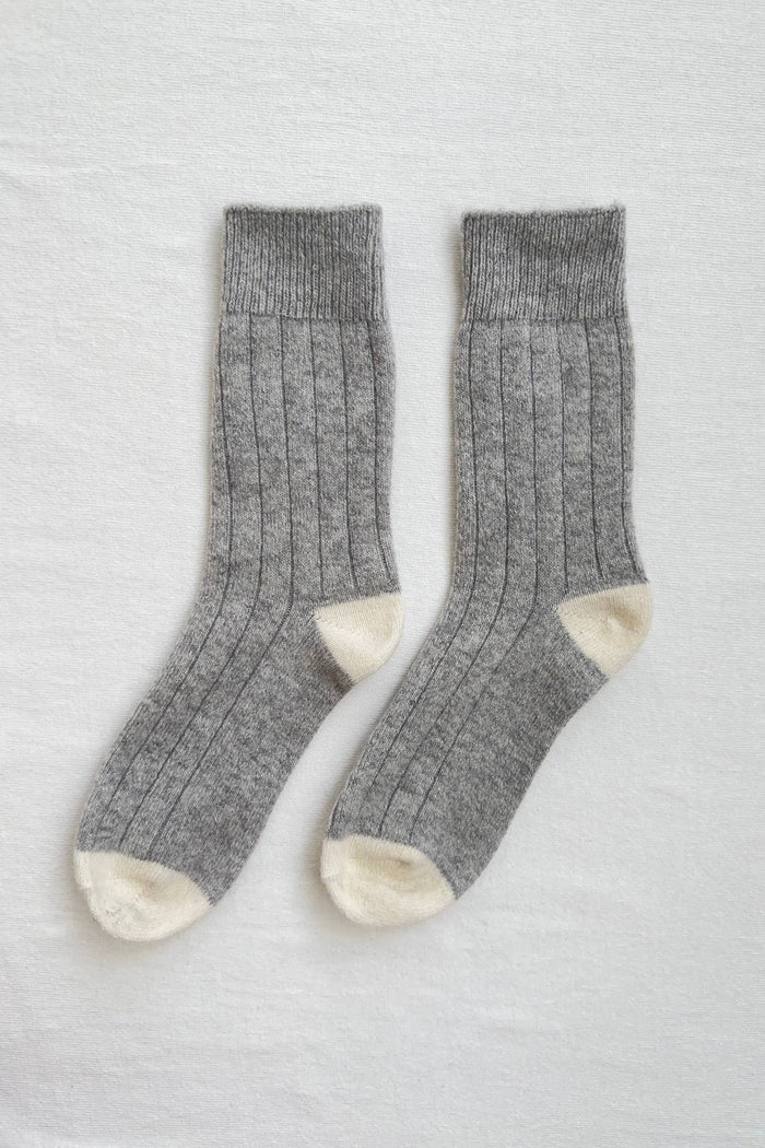 Classic Cashmere Socks - Poppy Red