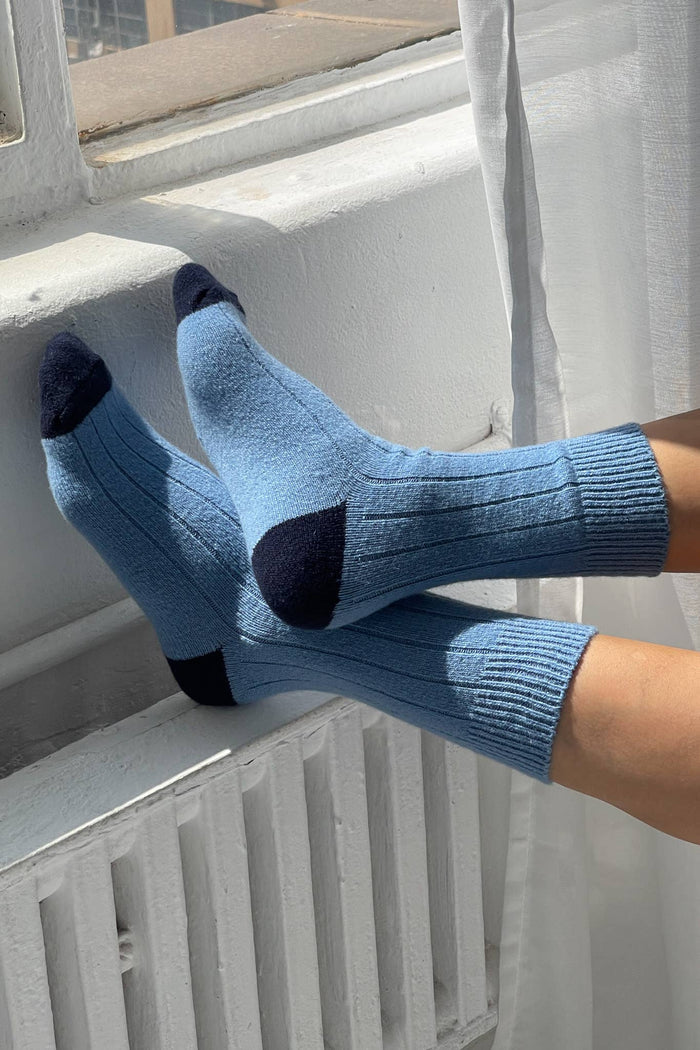 Classic Cashmere Socks - Poppy Red