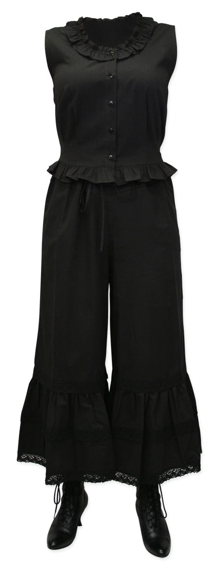 Classic Cotton Bloomers - Black
