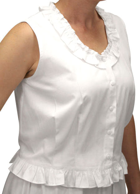 Classic Cotton Camisole - White