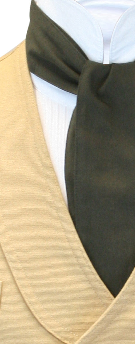 Classic Cotton Cravat - Olive