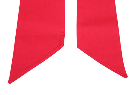 Classic Cotton Cravat - Red