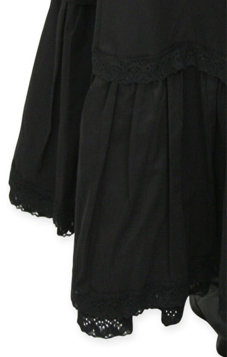 Classic Cotton Petticoat - Black