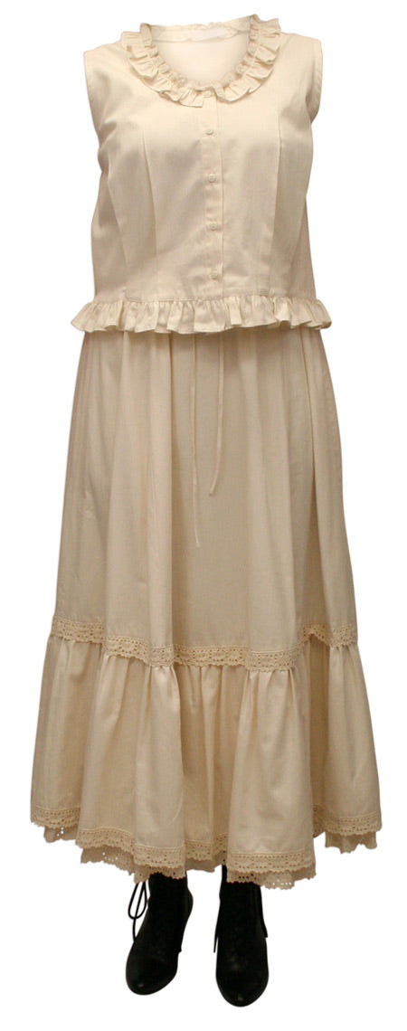 Classic Cotton Petticoat - Natural