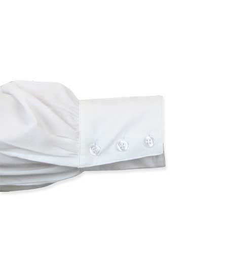 Classic Gibson Girl Blouse - White