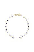 Classic Gigi Bracelet - Lapis 18k Yellow Gold