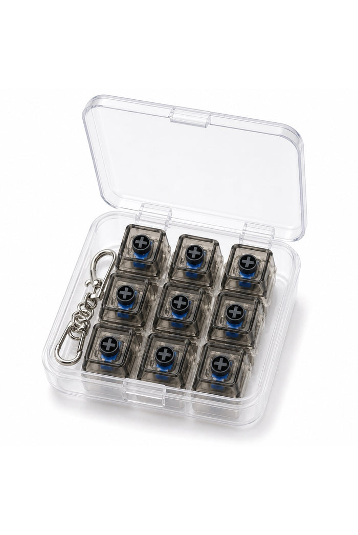 Click Clack Light Up Keyboard Keychain