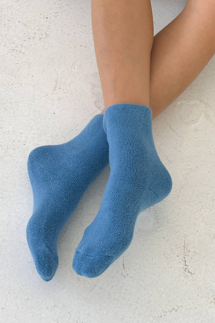 Cloud Socks - Sepia