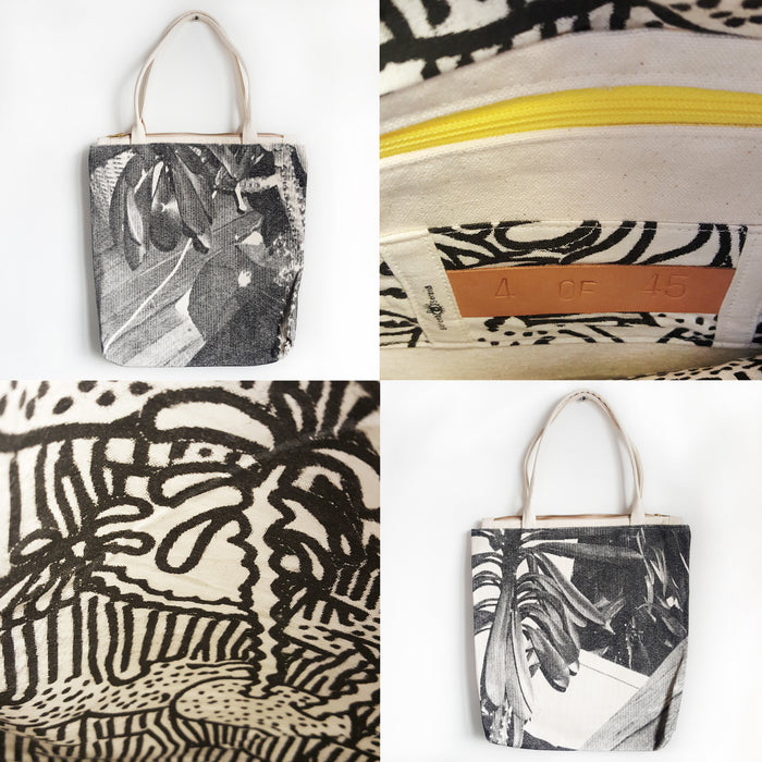 Come Out To The Coast: Printed Canvas Tote