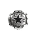 Concho Scarf Slide - Stamped Star