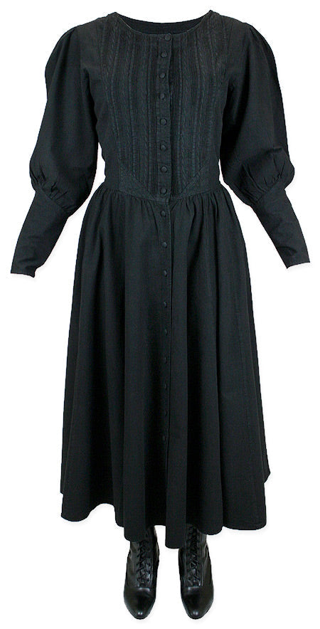 Cordelia Pioneer Dress - Black