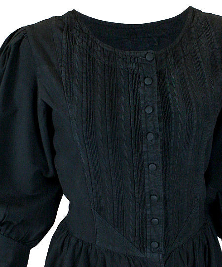 Cordelia Pioneer Dress - Black