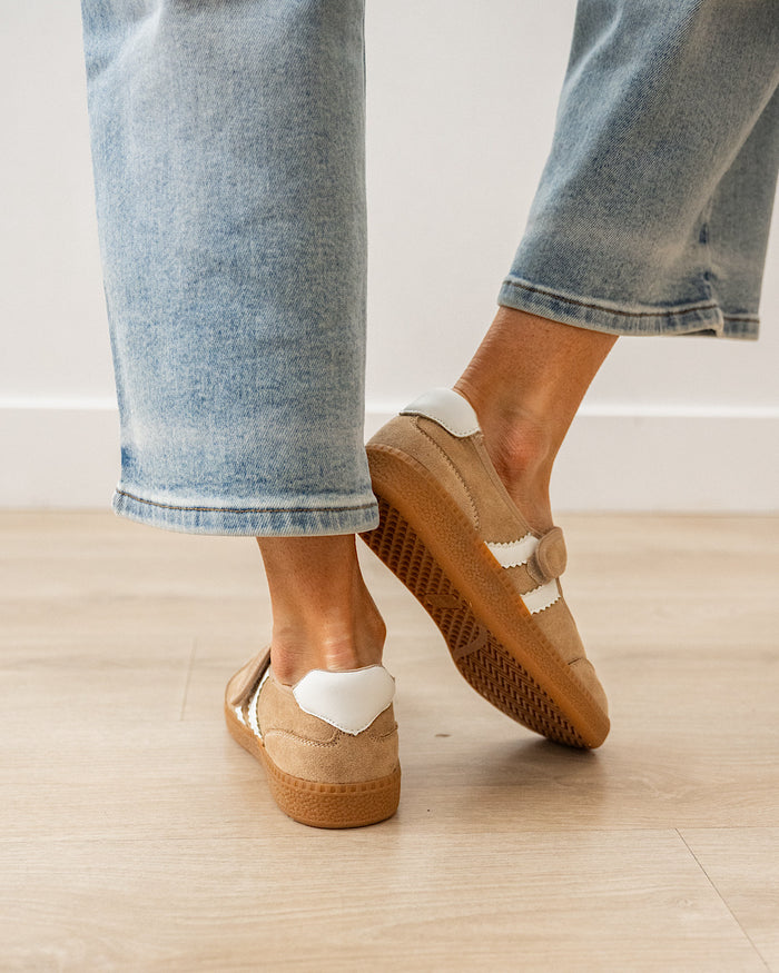 Corkys Calm Down Mary Jane Sneakers - Camel Corkys Footwear