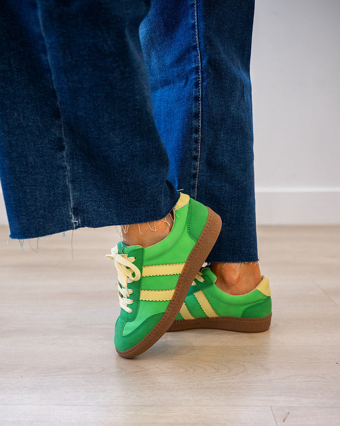 Corkys Heads Up Sneakers - Green Corkys Footwear