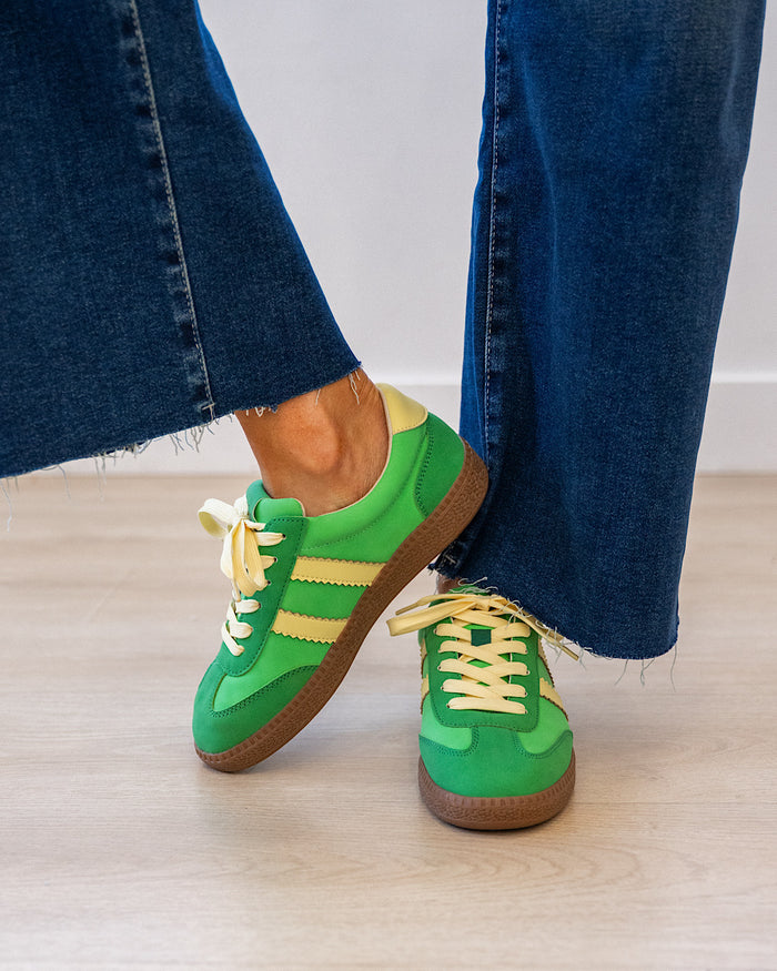 Corkys Heads Up Sneakers - Green Corkys Footwear