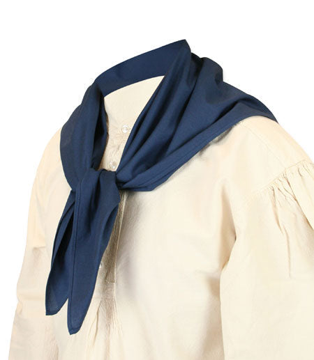 Cotton Neckerchief - Navy