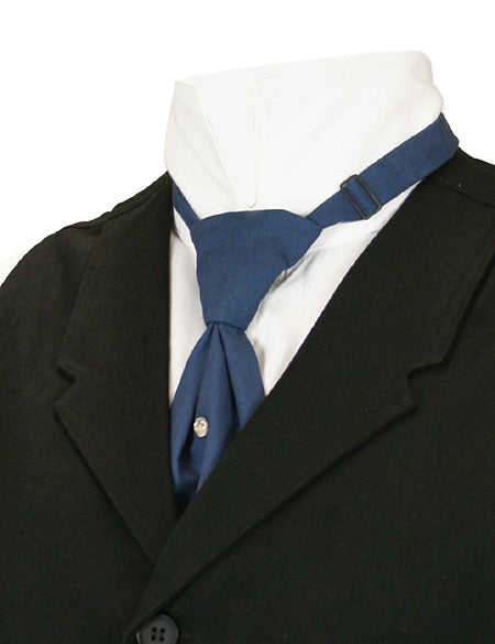 Cotton Teck Tie - Navy