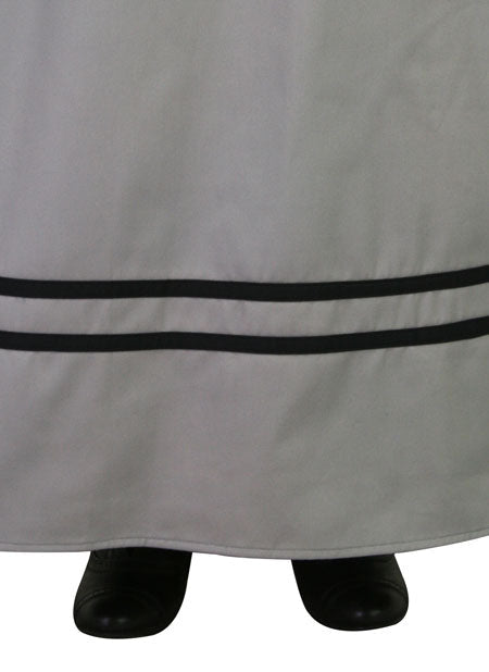 Cotton Walking Skirt - Gray