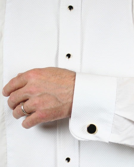Cufflink Set - Gold/Black