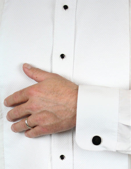 Cufflink Set - Silver/Black