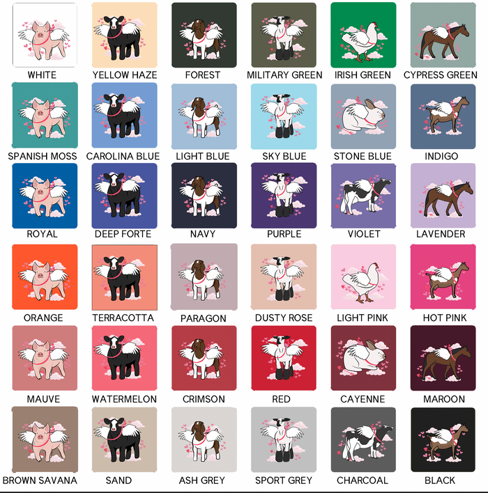 CUPID ANIMALS - CHOOSE YOUR ANIMAL – Crewneck
