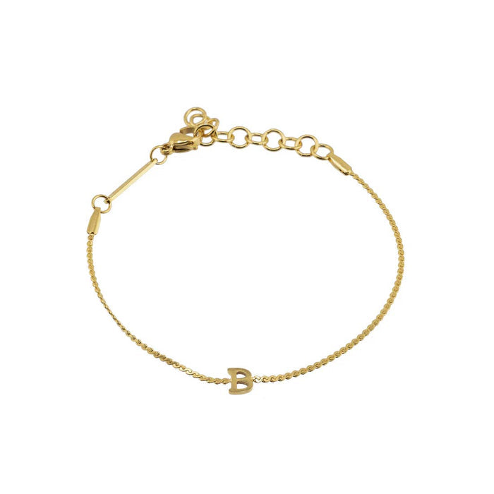 Dainty Initial Bracelet