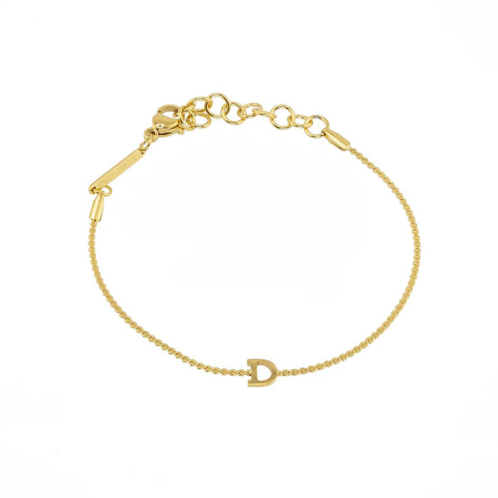 Dainty Initial Bracelet