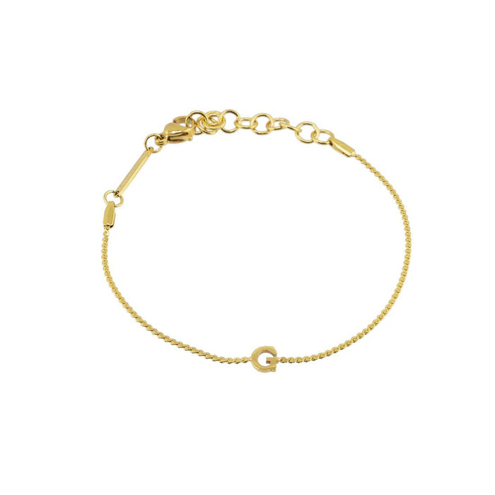 Dainty Initial Bracelet