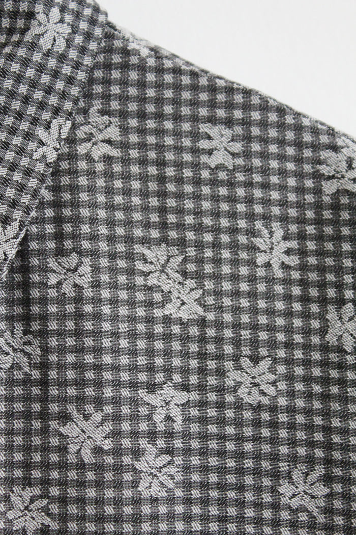 daisy chain gingham button up