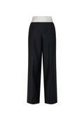 Dakota Trouser - Black/Ivory