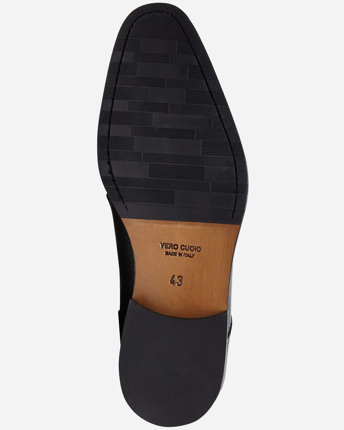 I Maschi Dallas Nero Derby Lace Up - Men's Shoes at Menzclub