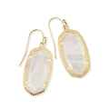 Dani Earrings Mother of Pearl Gold