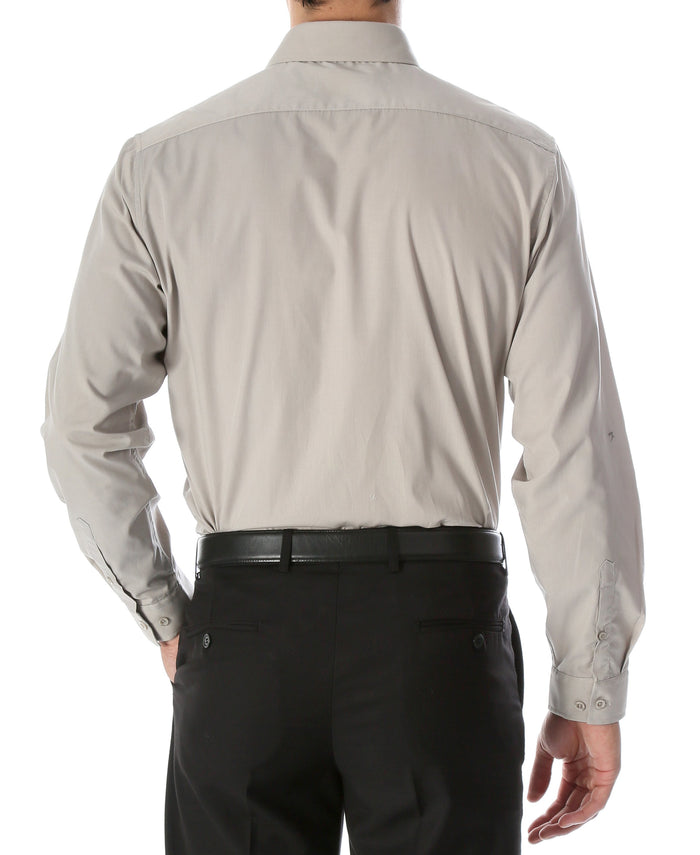 Daniel & Ellissa Slim Fit Gray Dress Shirt - Giorgio's Menswear