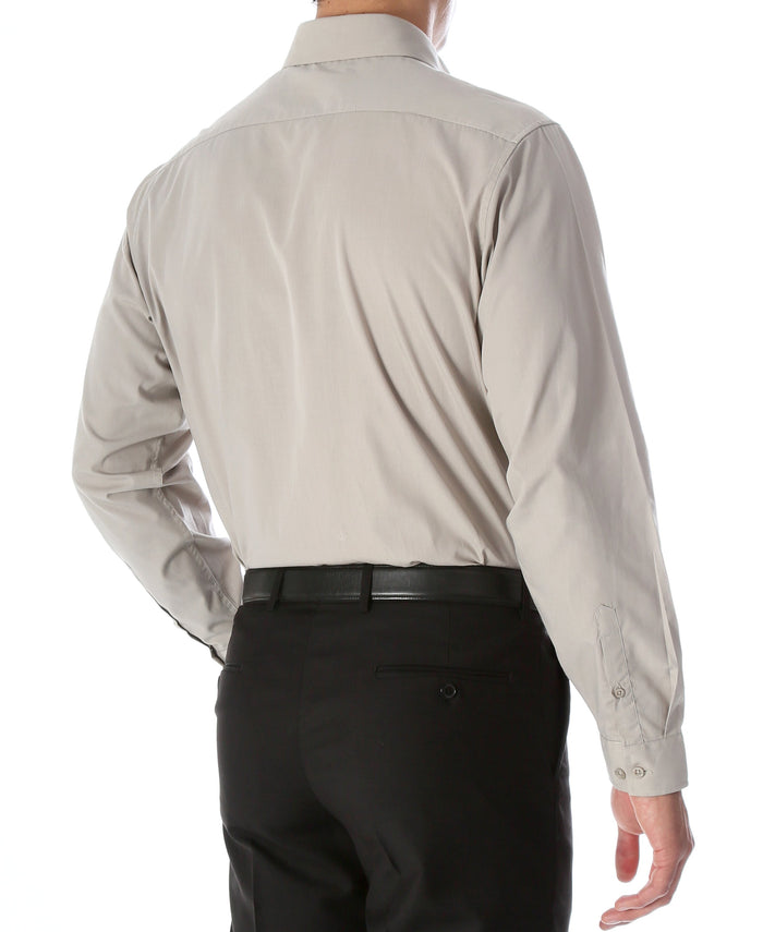 Daniel & Ellissa Slim Fit Gray Dress Shirt - Giorgio's Menswear