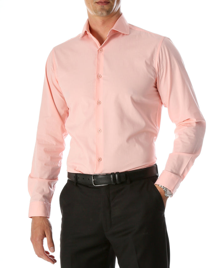 Daniel & Ellissa Slim Fit Pink Dress Shirt - Giorgio's Menswear