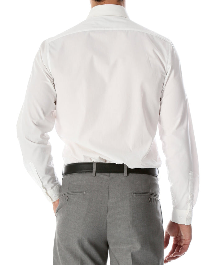 Daniel & Ellissa Slim Fit White Dress Shirt - Giorgio's Menswear